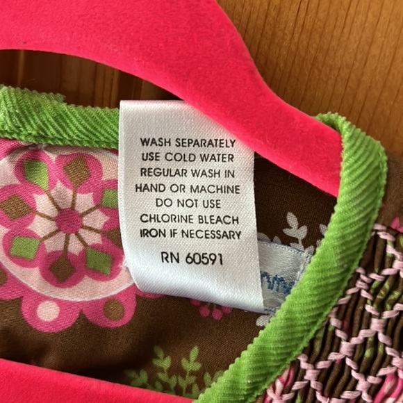 Petit Pomme 4T smocked long sleeve dress. I have (2) euc - Picture 4 of 4